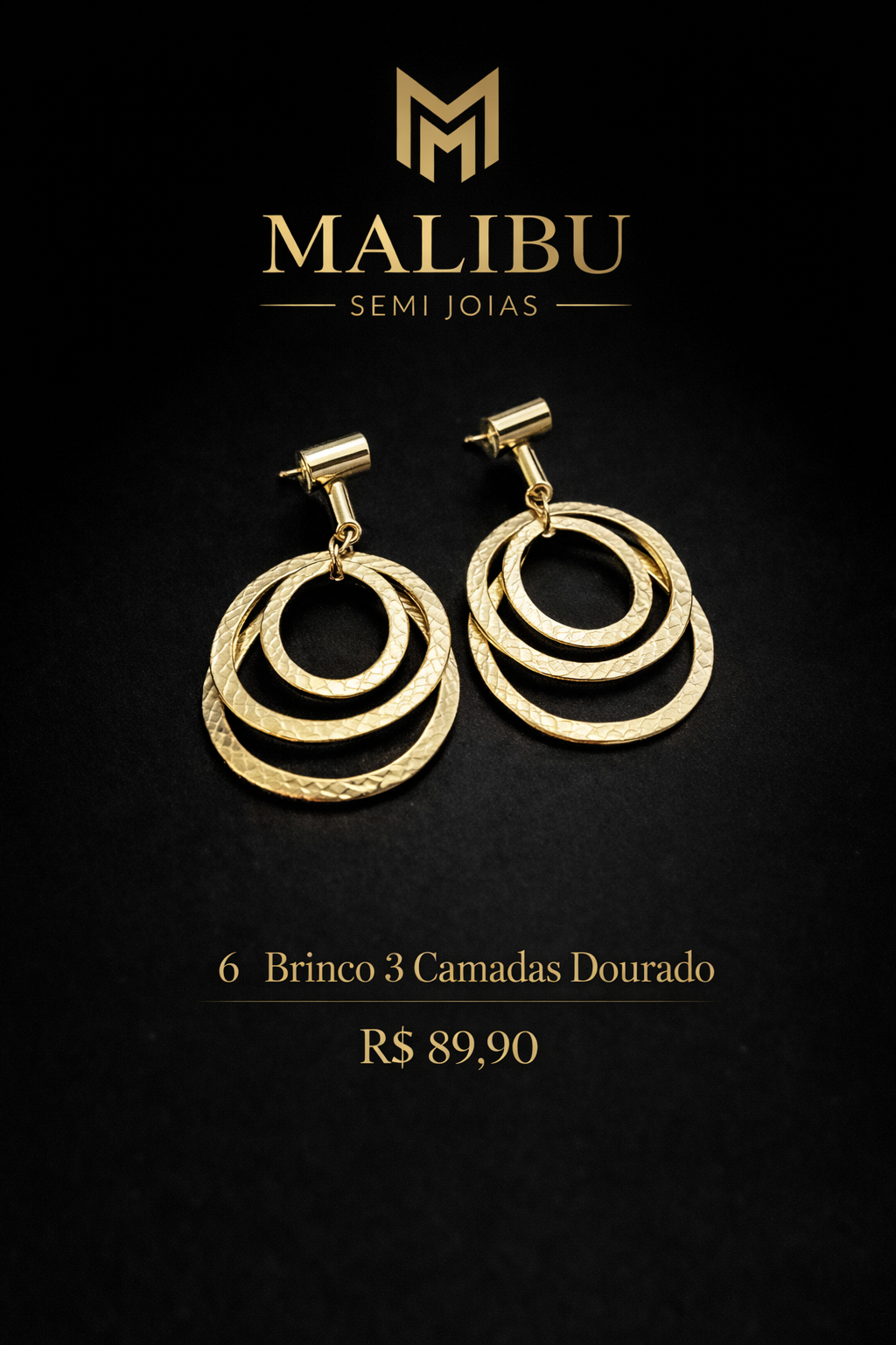 Anel Solitário Zircônia AAA