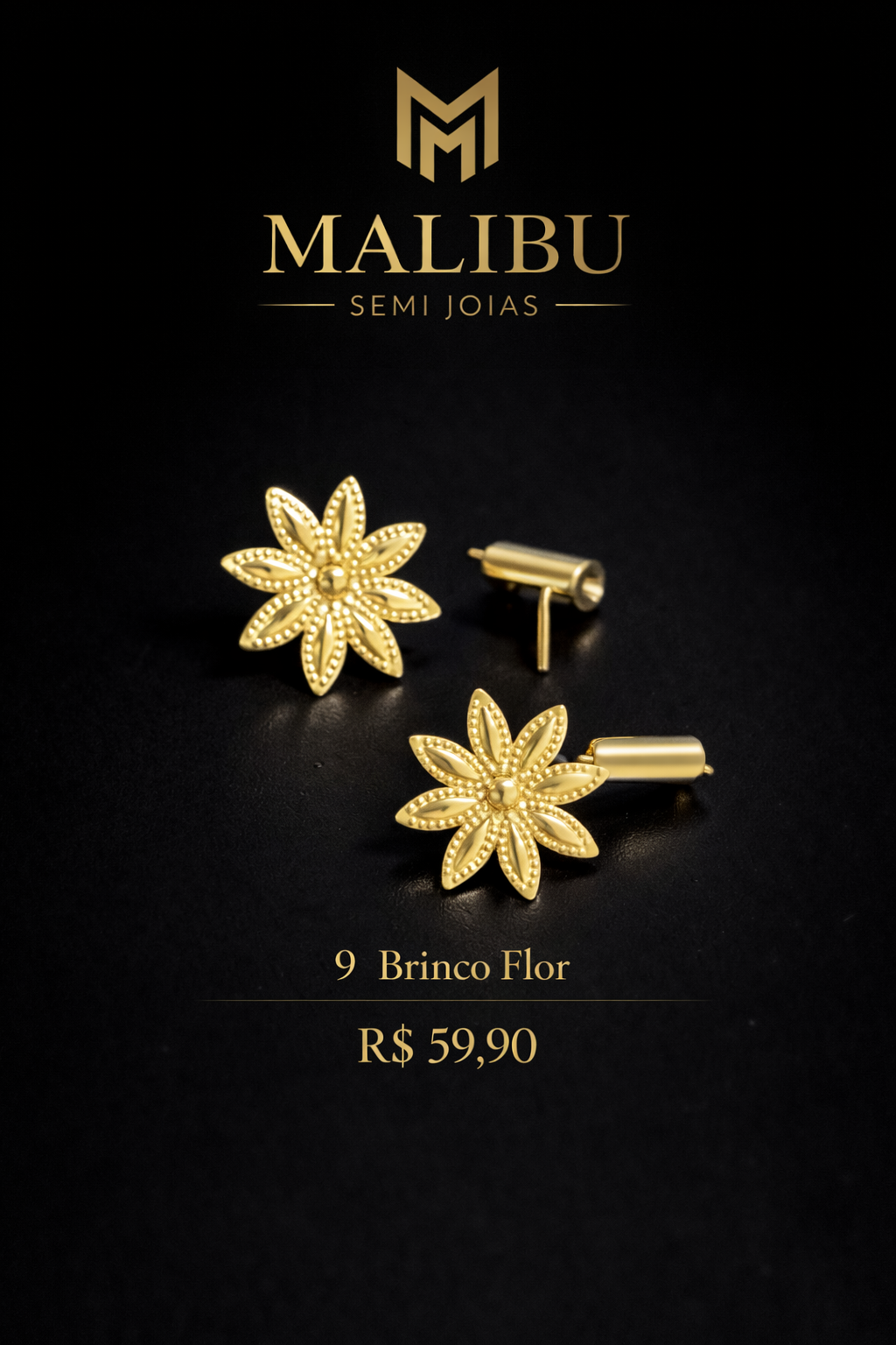 Pulseira Berloque Dourada