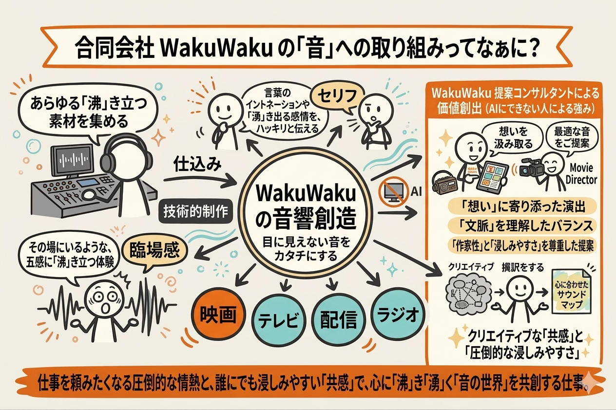WakuWaku 音への取り組み