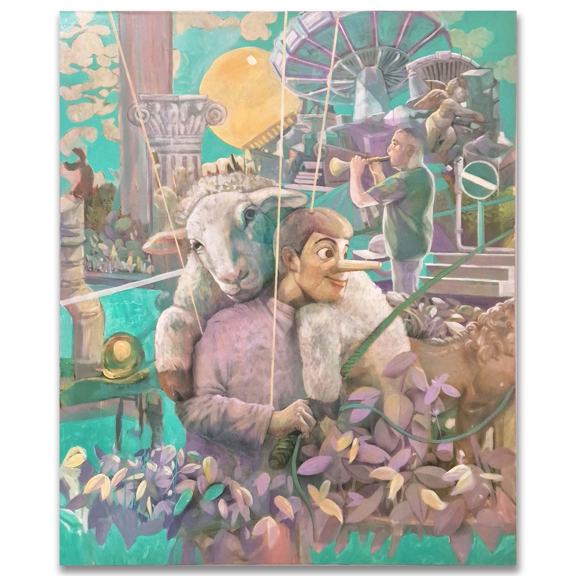 Pinocchio in circus-dressur