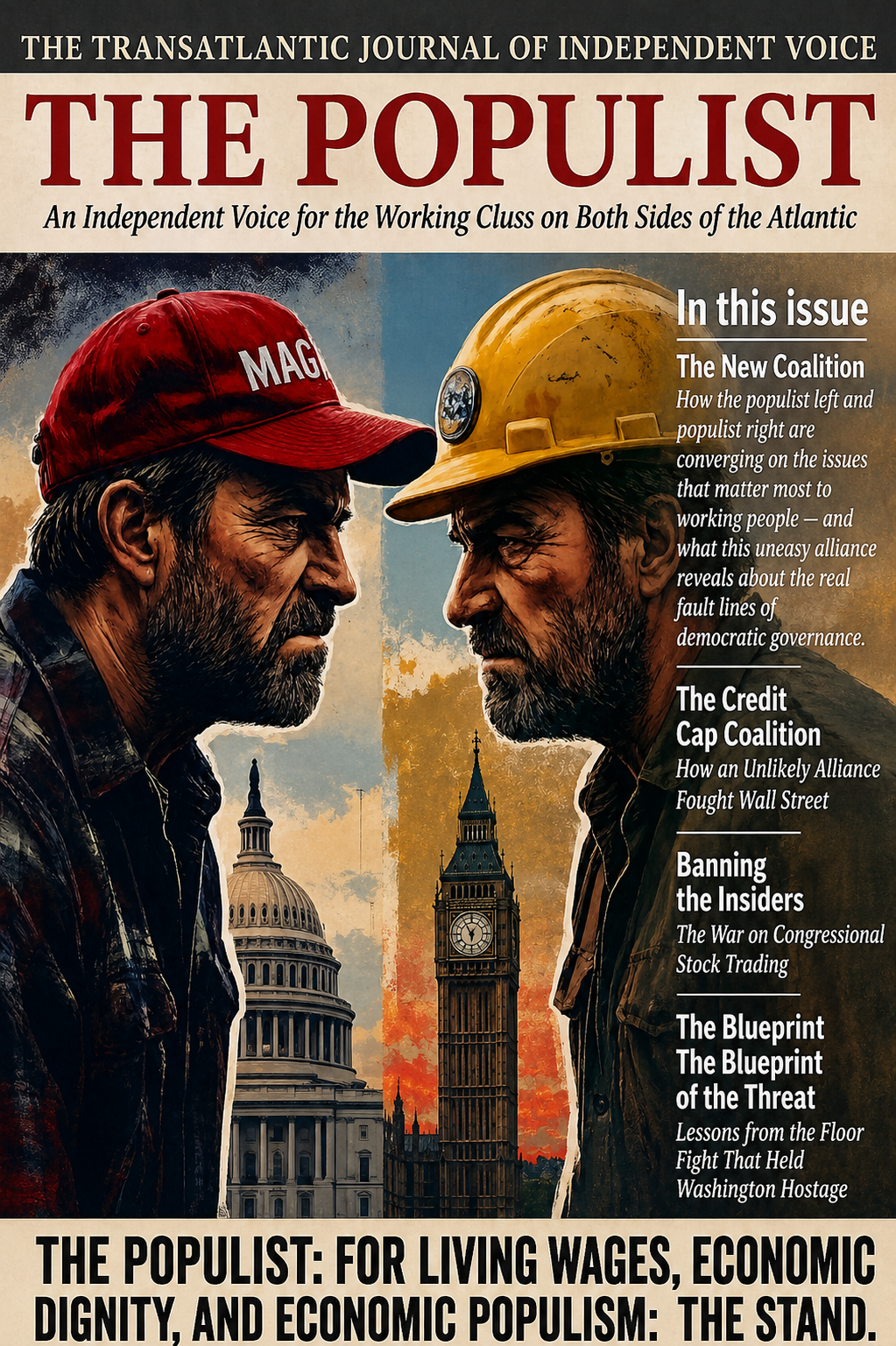 The Populist — Issue 1 Cover
