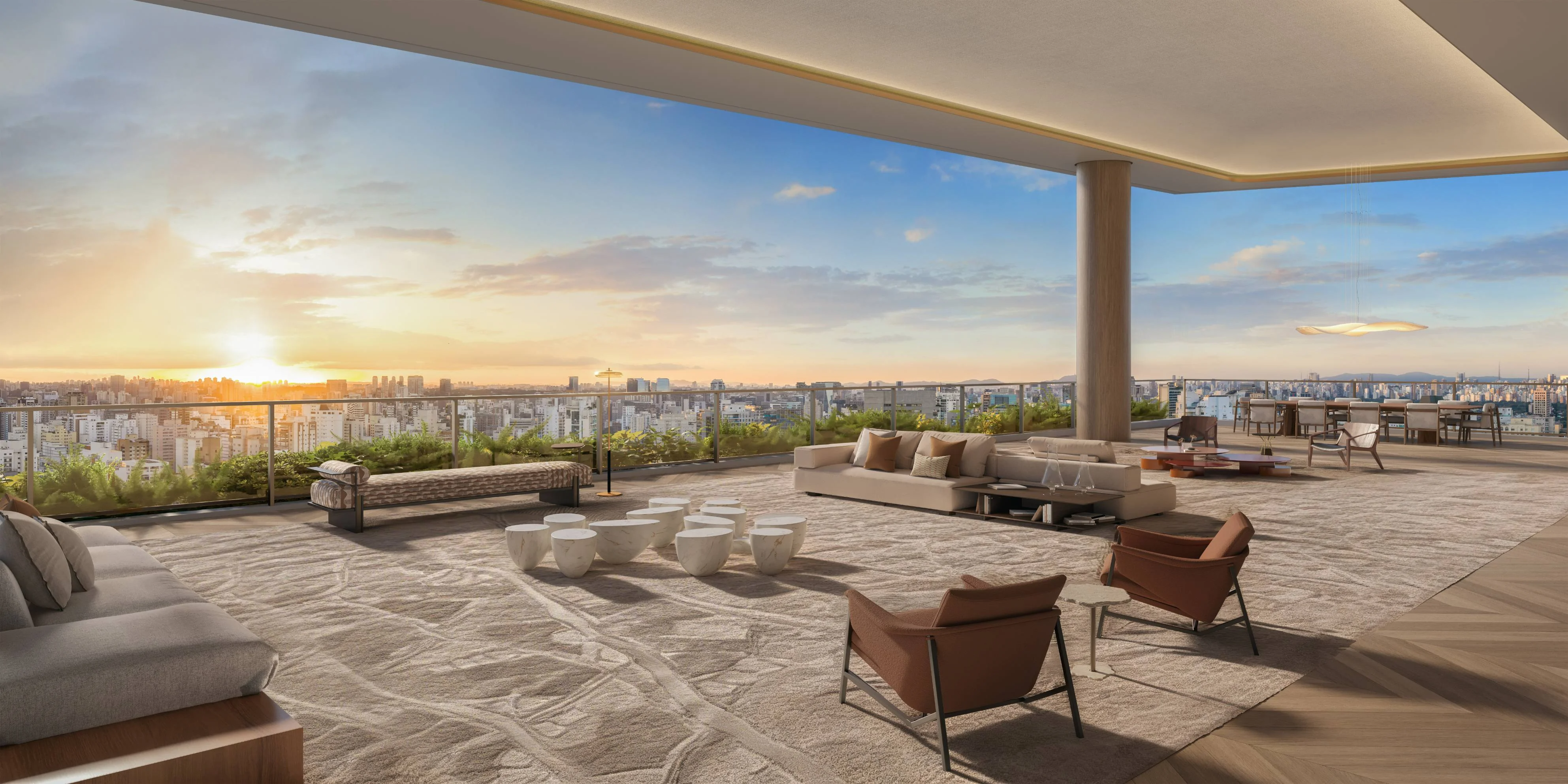 La Galerie — Living Torre 2 Final 2 345m²