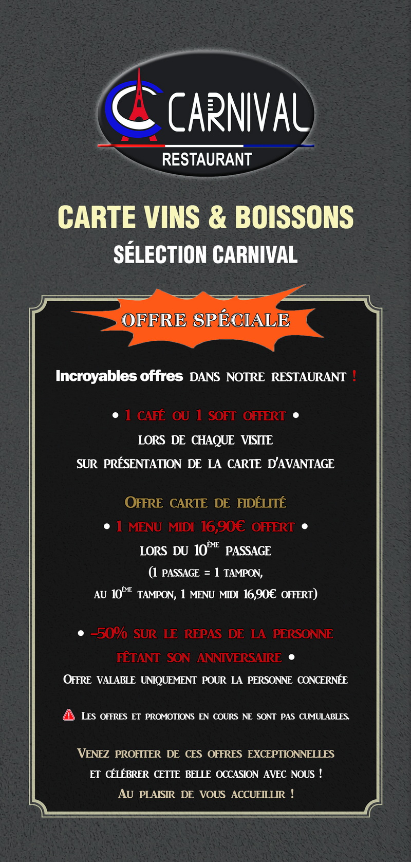 Carte Carnival - Page 1