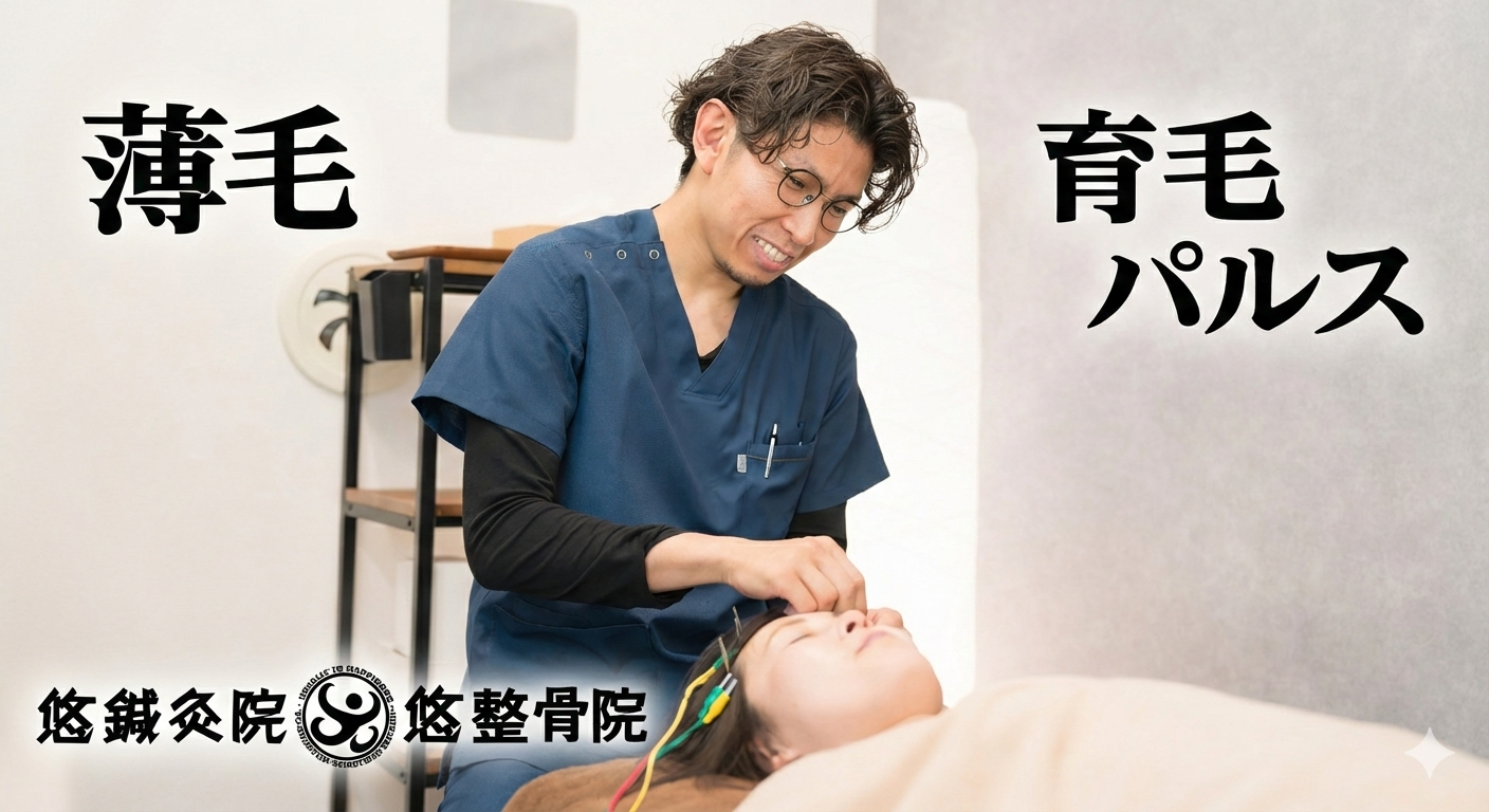 育毛鍼【AGA、FAGA、薄毛、円形・汎発性脱毛症治療】
