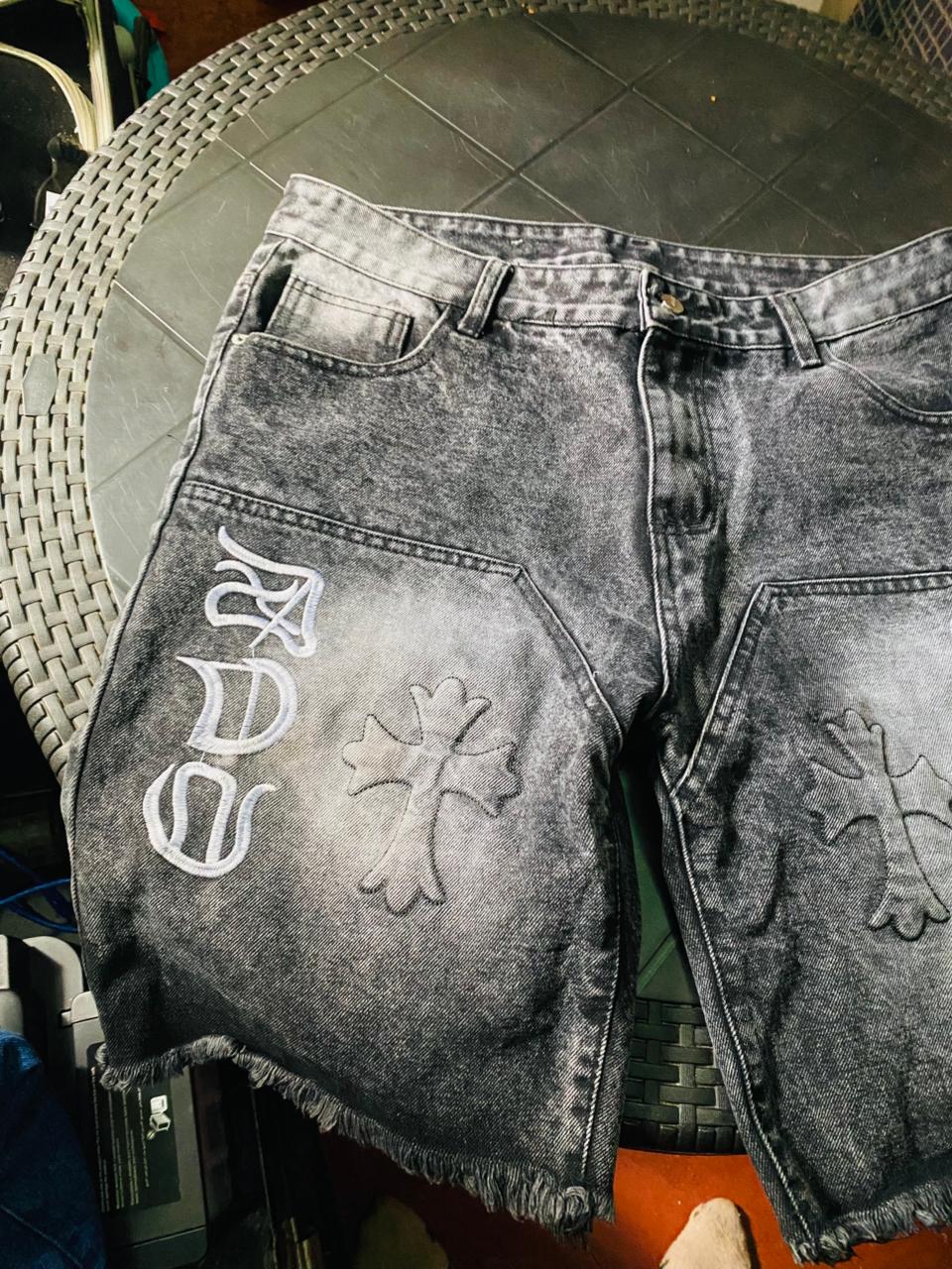 CHROME HEARTS JORTS