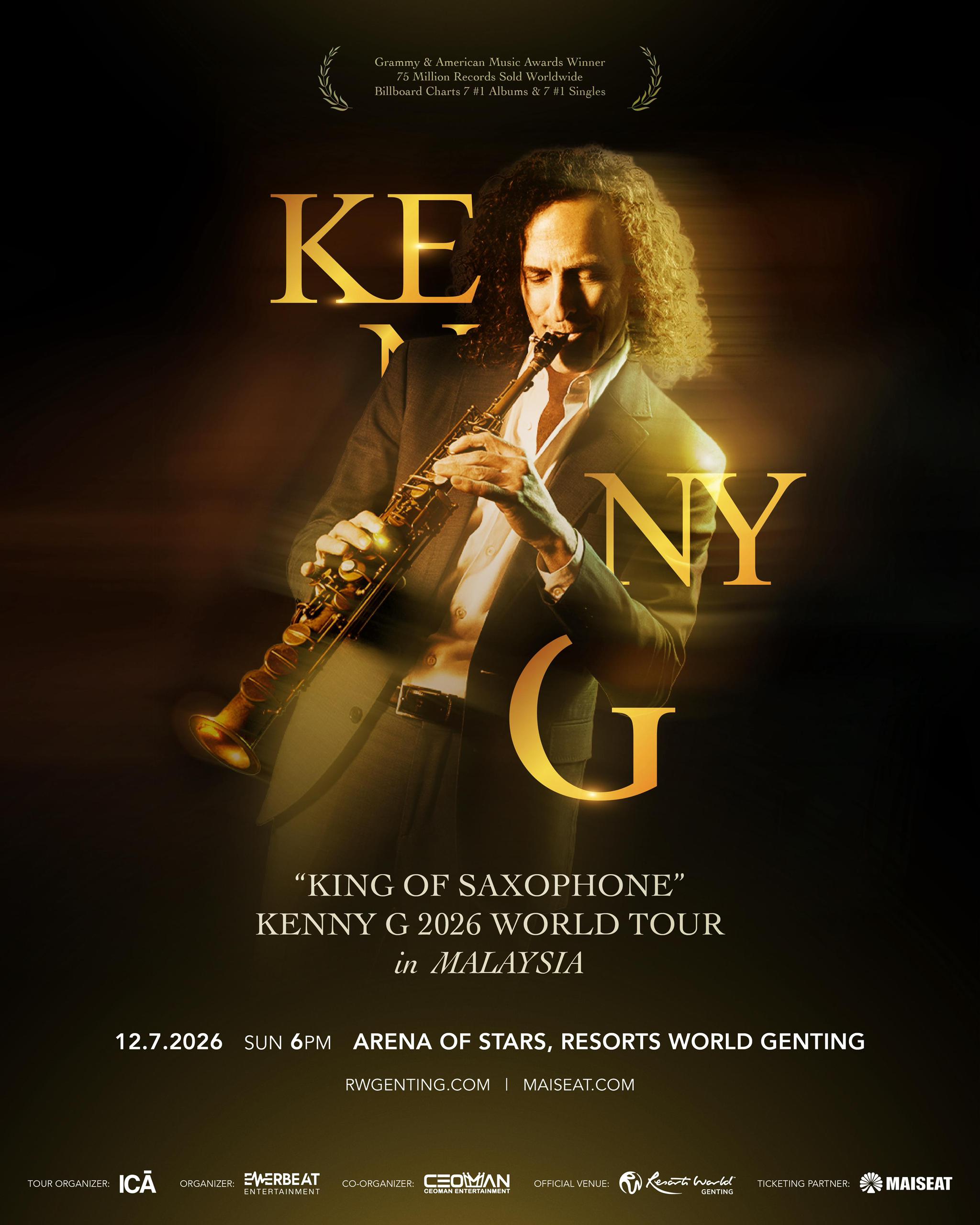 KENNY G 2026 World Tour