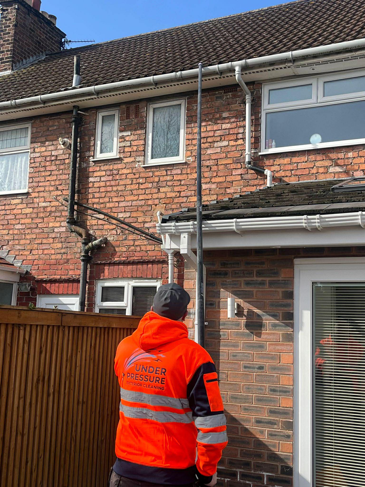 Under Pressure team cleaning Liverpool exterior