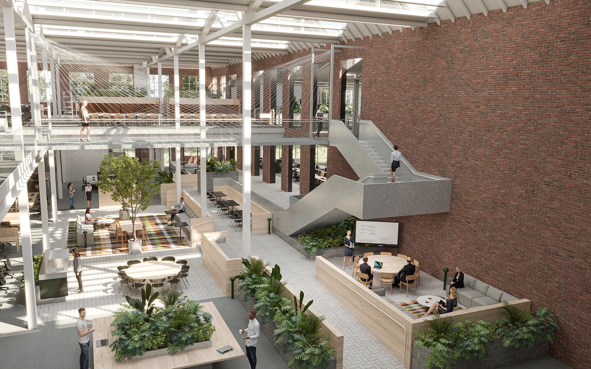 ALIVE Studios The Bridge architectural visualisation final render