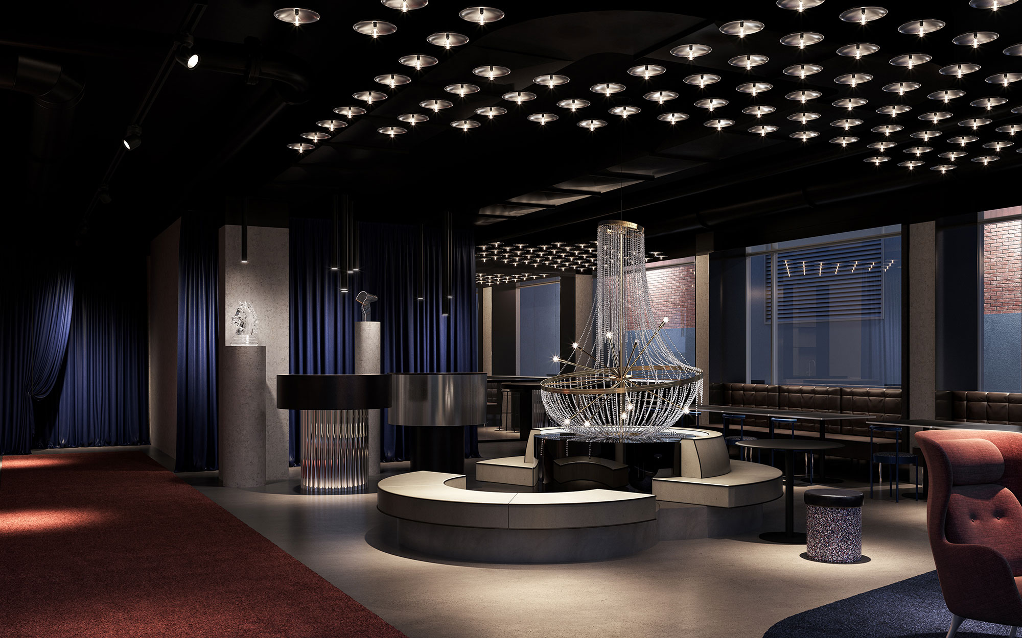 ALIVE Studios Crossley project interior architectural render