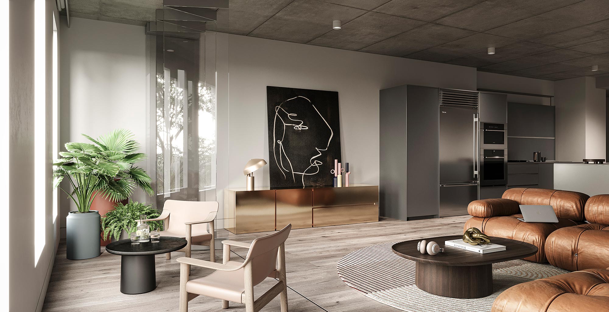 ALIVE Studios George Street architectural visualisation angle one