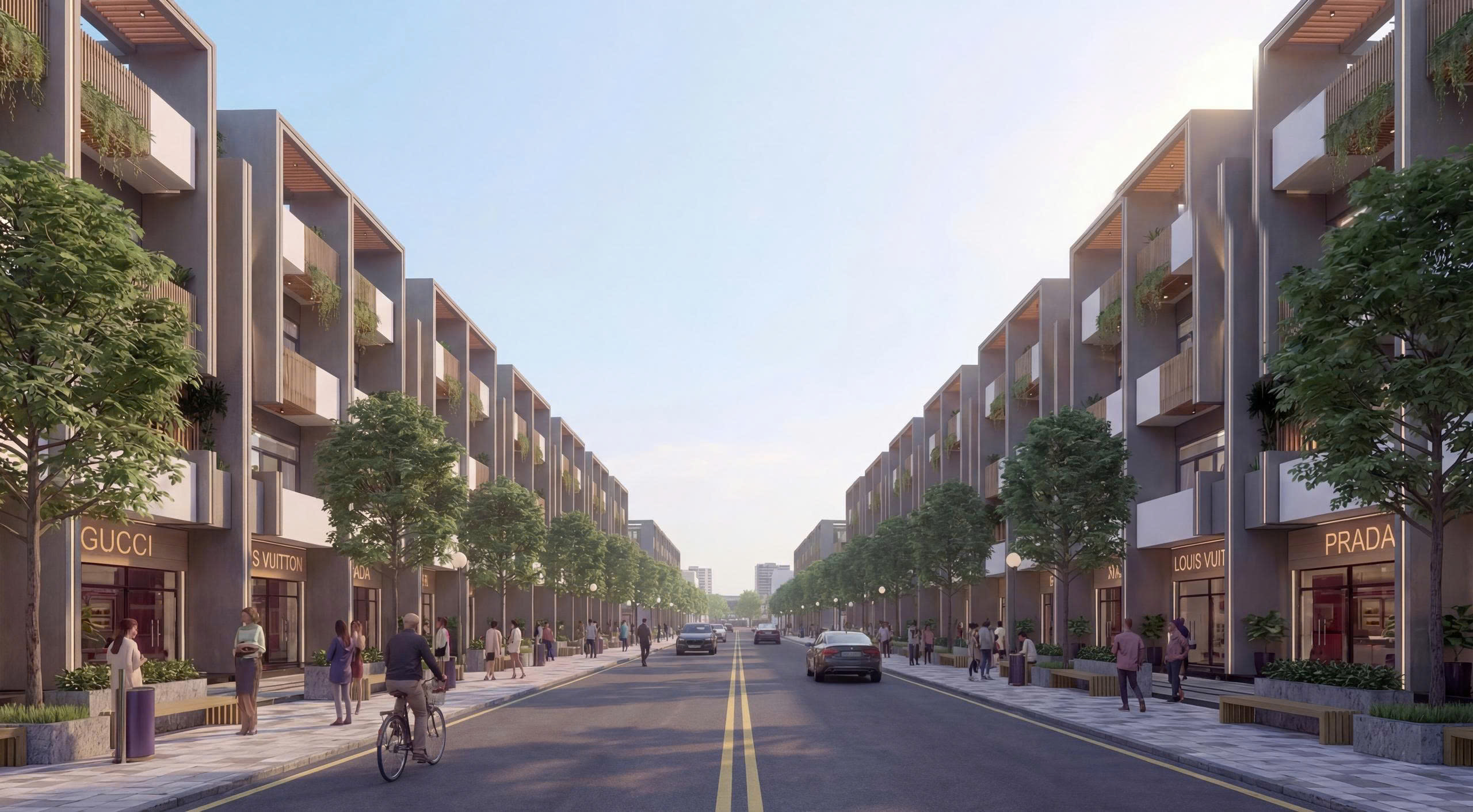 Phối cảnh khu nhà phố 4