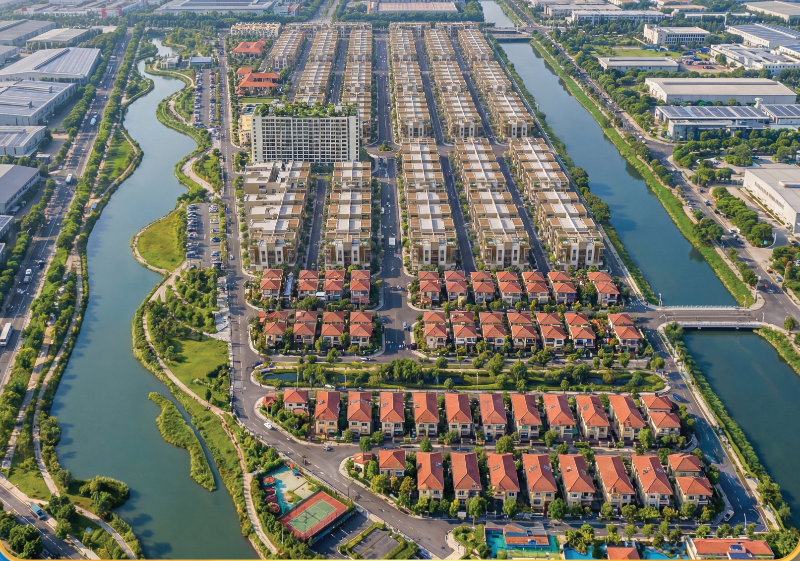 Phối cảnh tổng quan ORA Park – Đức Hoà Đông, Mỹ Hạnh, Tây Ninh