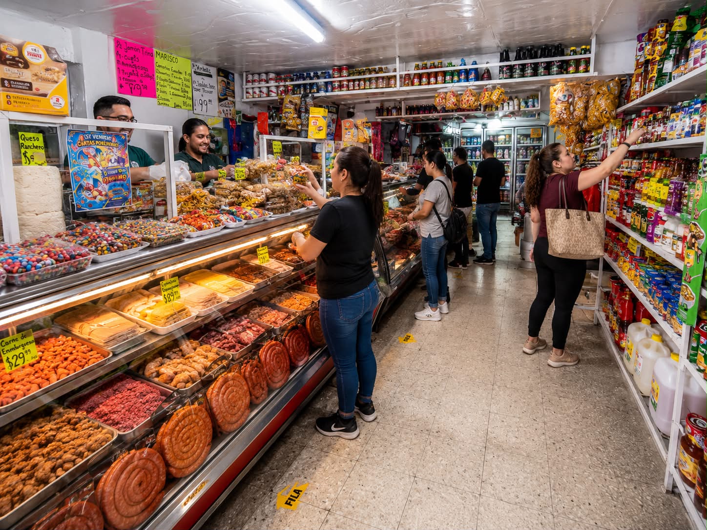 Interior Cremería Yolis