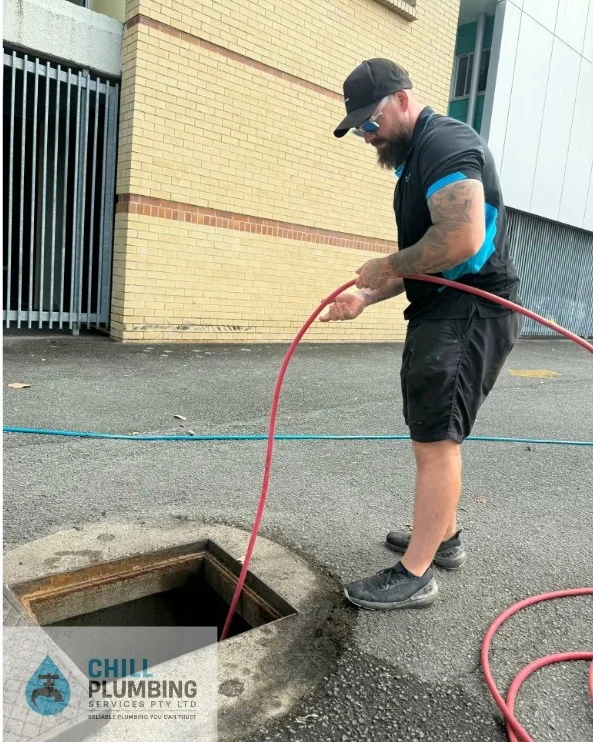 Chill Plumbing at work
