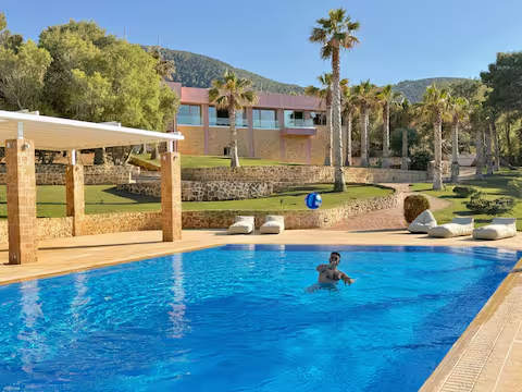 Blue Angel Villa Porto Rafti luxury view 3