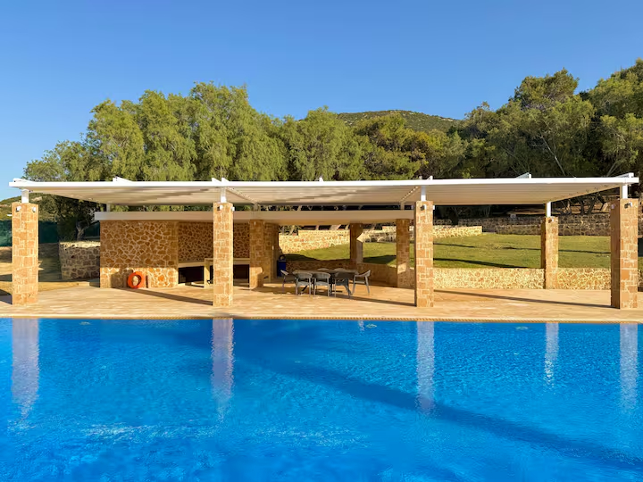 Blue Angel Villa Porto Rafti luxury view 5