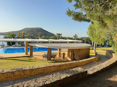 Blue Angel Villa Porto Rafti luxury view 4
