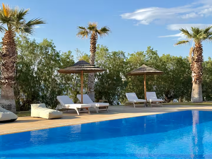 Blue Angel Villa Porto Rafti luxury view 6