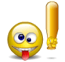 Bonker animated GIF decoration on a Y2K retro web design portfolio sidebar