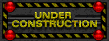 Animated under construction GIF on a retro web design portfolio site