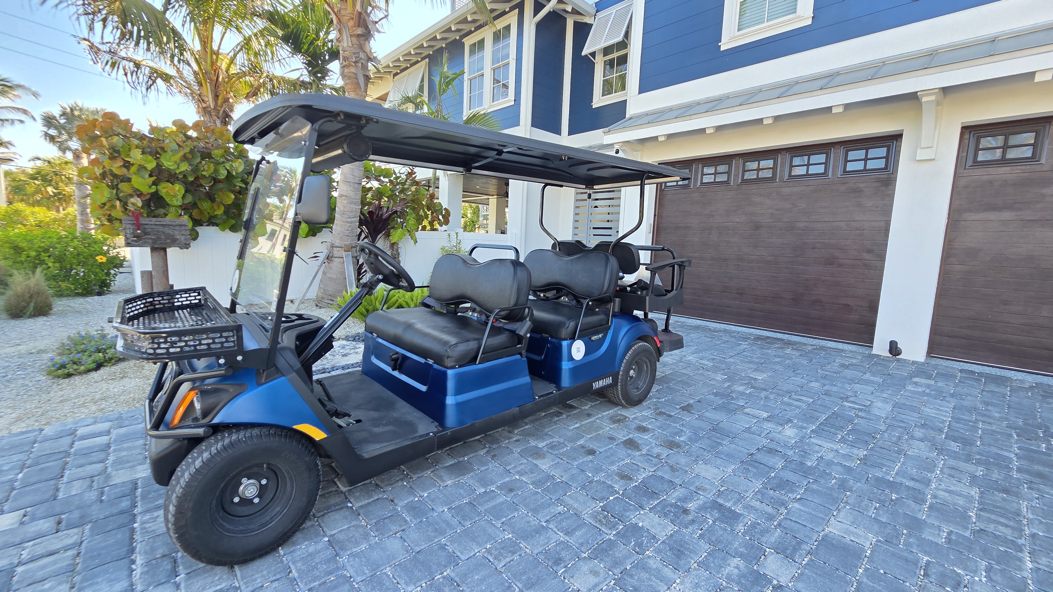 Stylish and comfortable carts ready for your St. Petersburg adventure