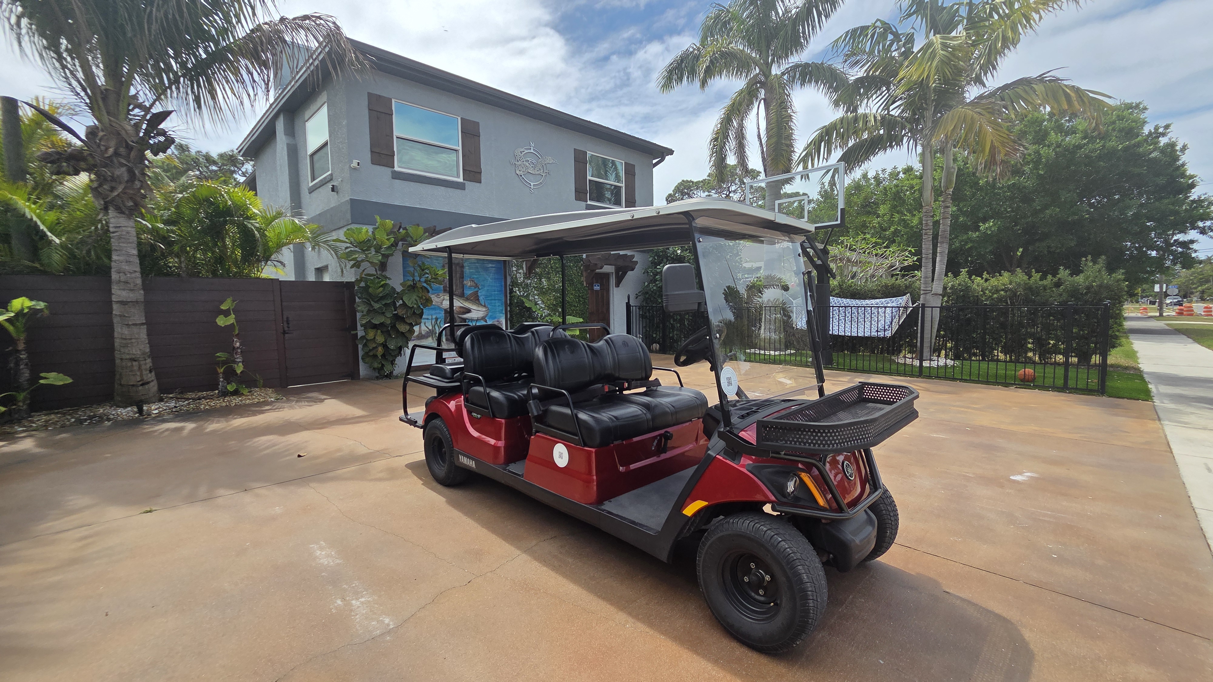 Newer brand name carts — fully registered and insured for your peace of mind
