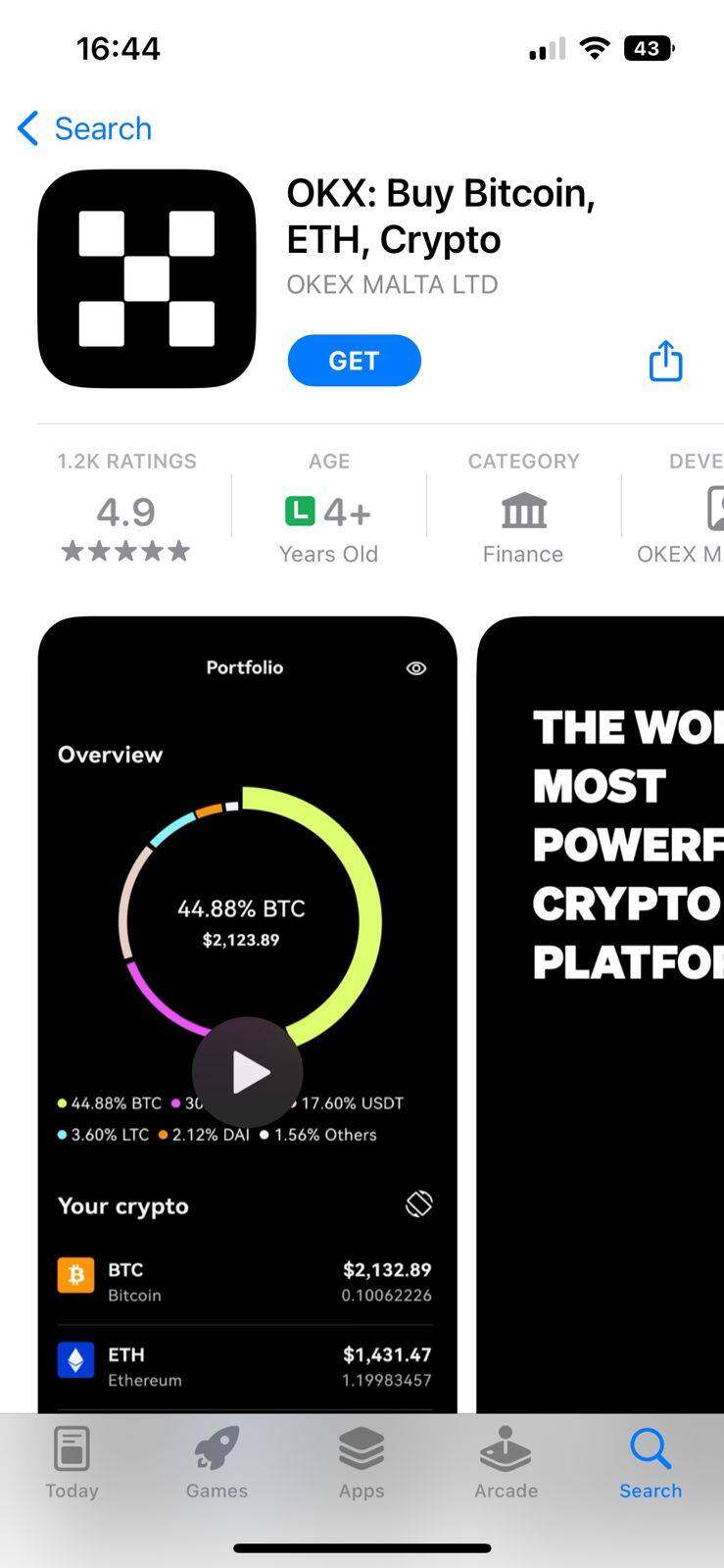 OKX app on the App Store — download OKX for iOS to start buying crypto