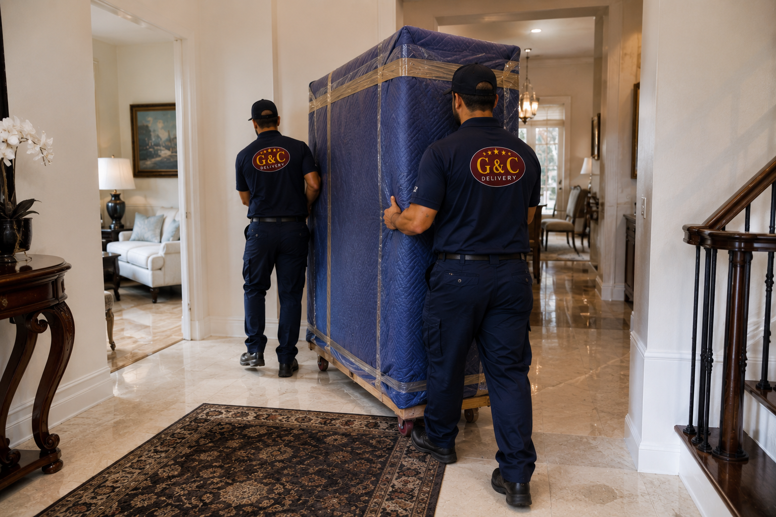 G&C Delivery team providing professional moving services