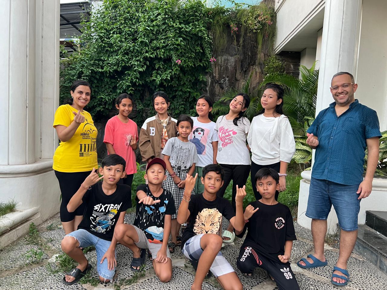 Community work in North Jakarta, Indonesia