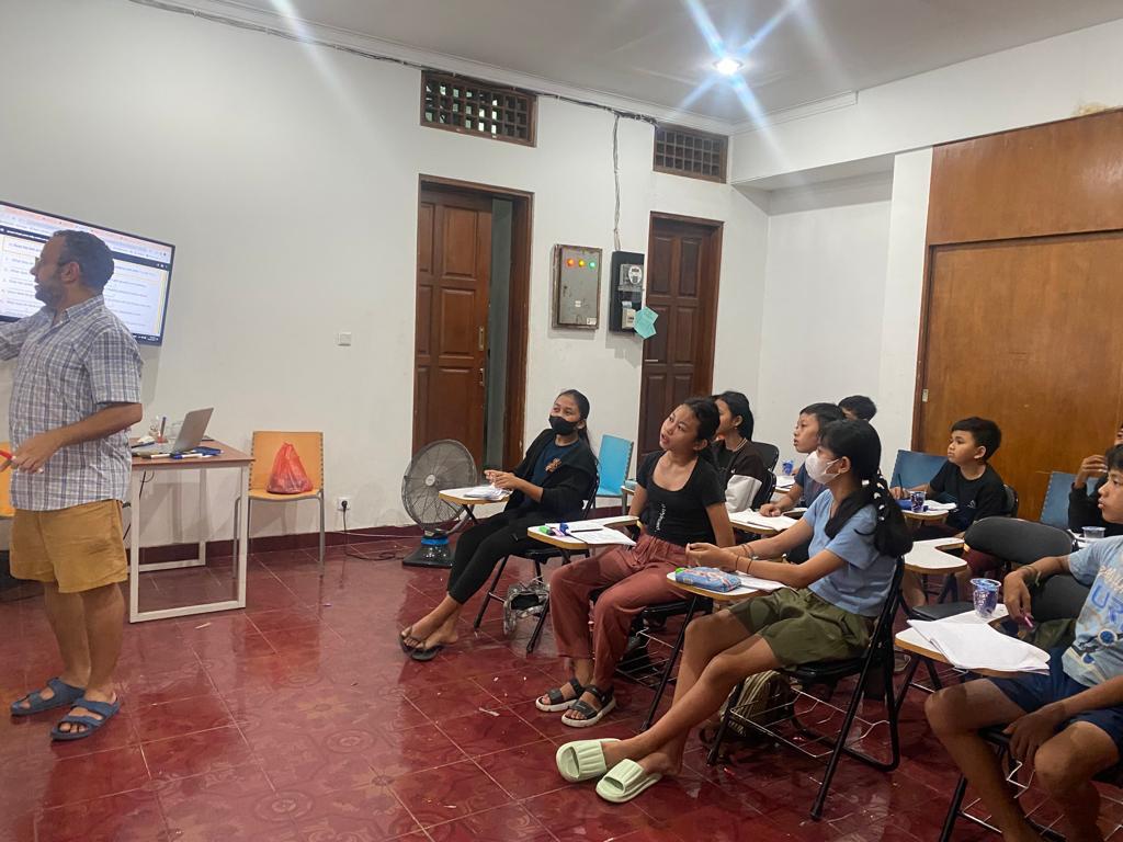 Community work in North Jakarta, Indonesia
