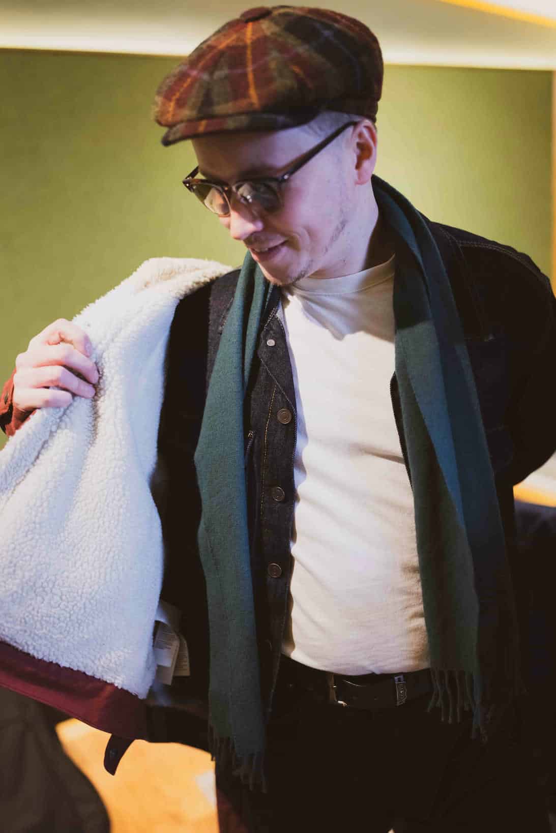 Johnny Barr playing guitar live 2026 - independent alt rock musician Scotland press shot