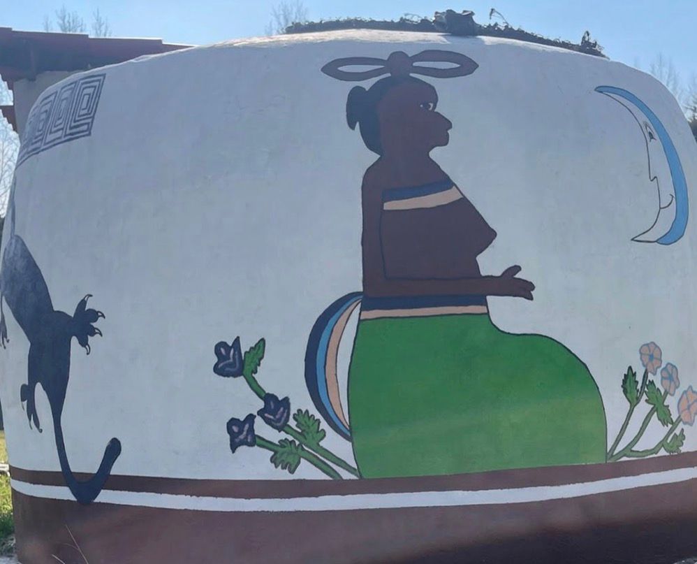 Temazcal tradicional mexicano en Cabañas Agua Linda