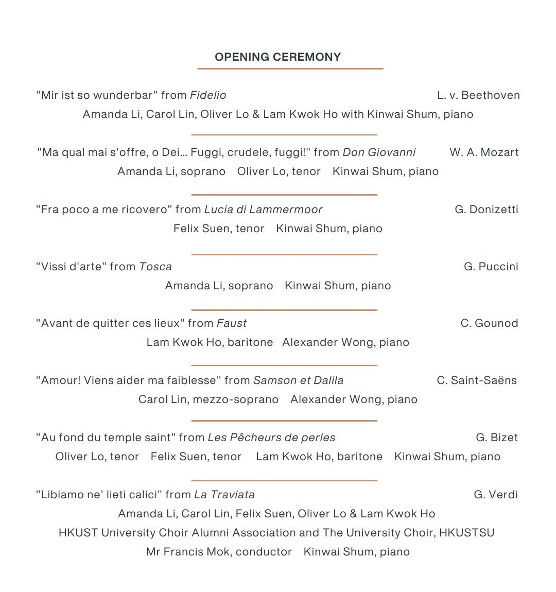Programme Page 1