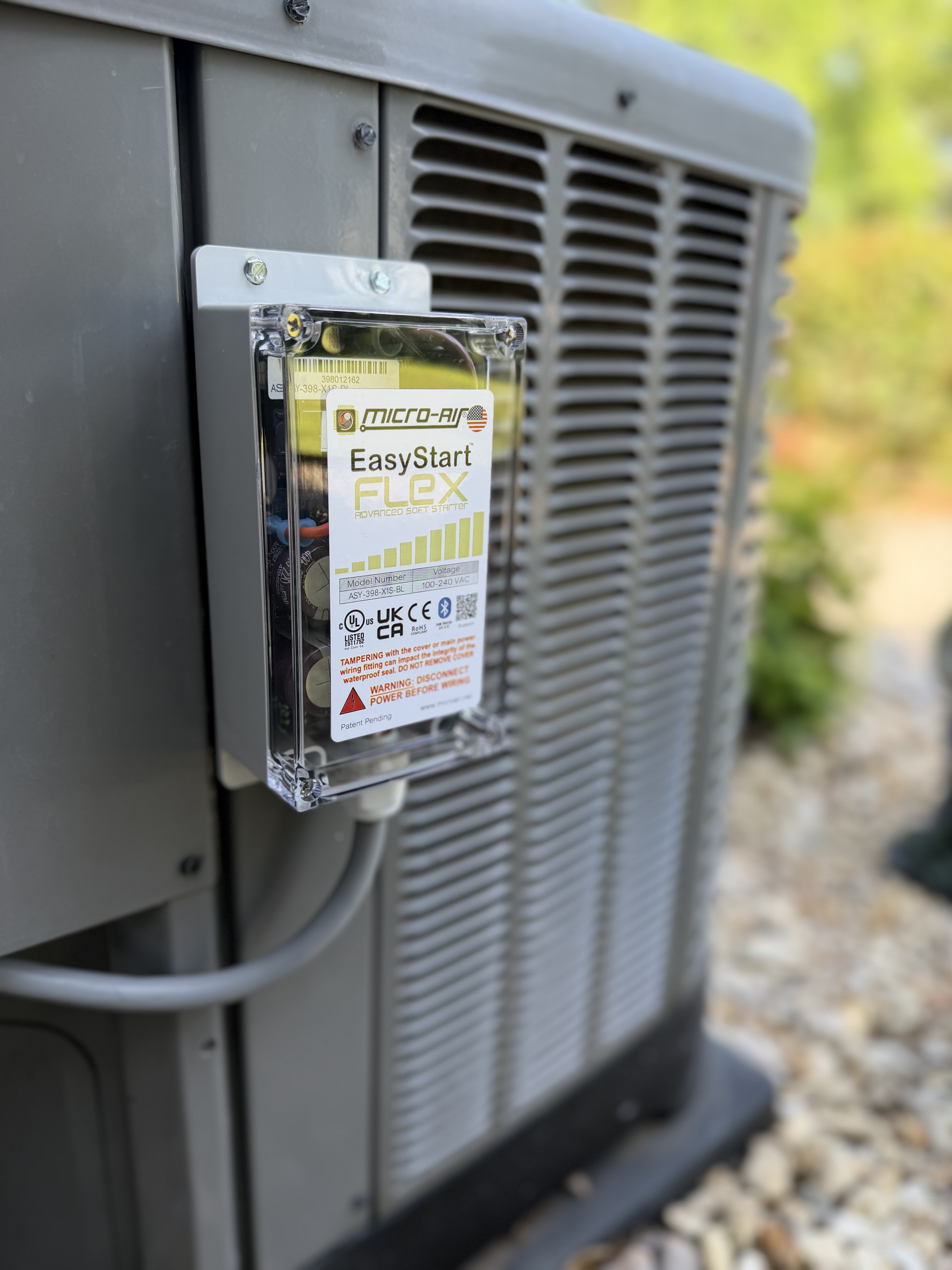 Active Air certified HVAC technician on the job
