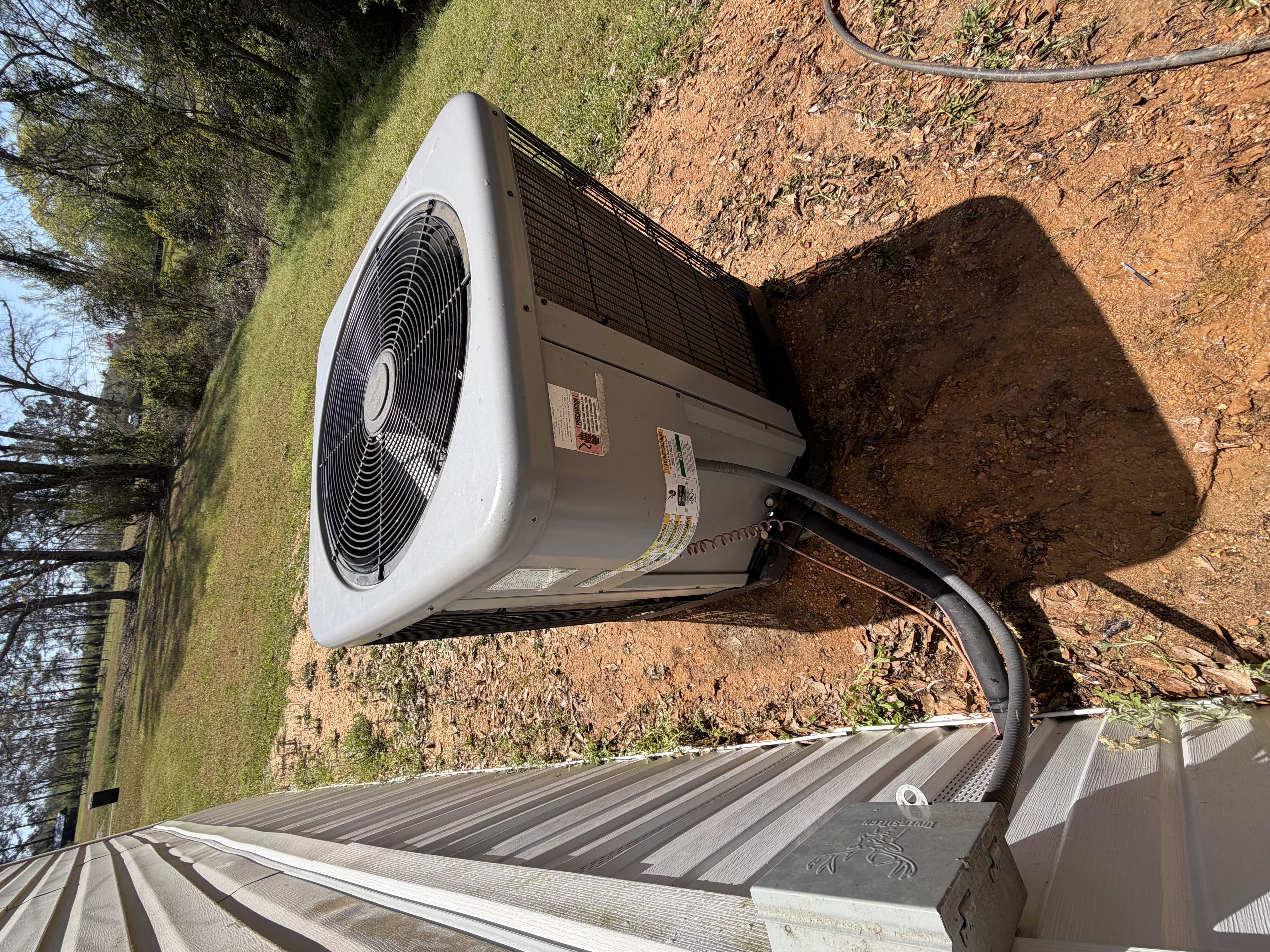 Active Air emergency HVAC technician responding to service call