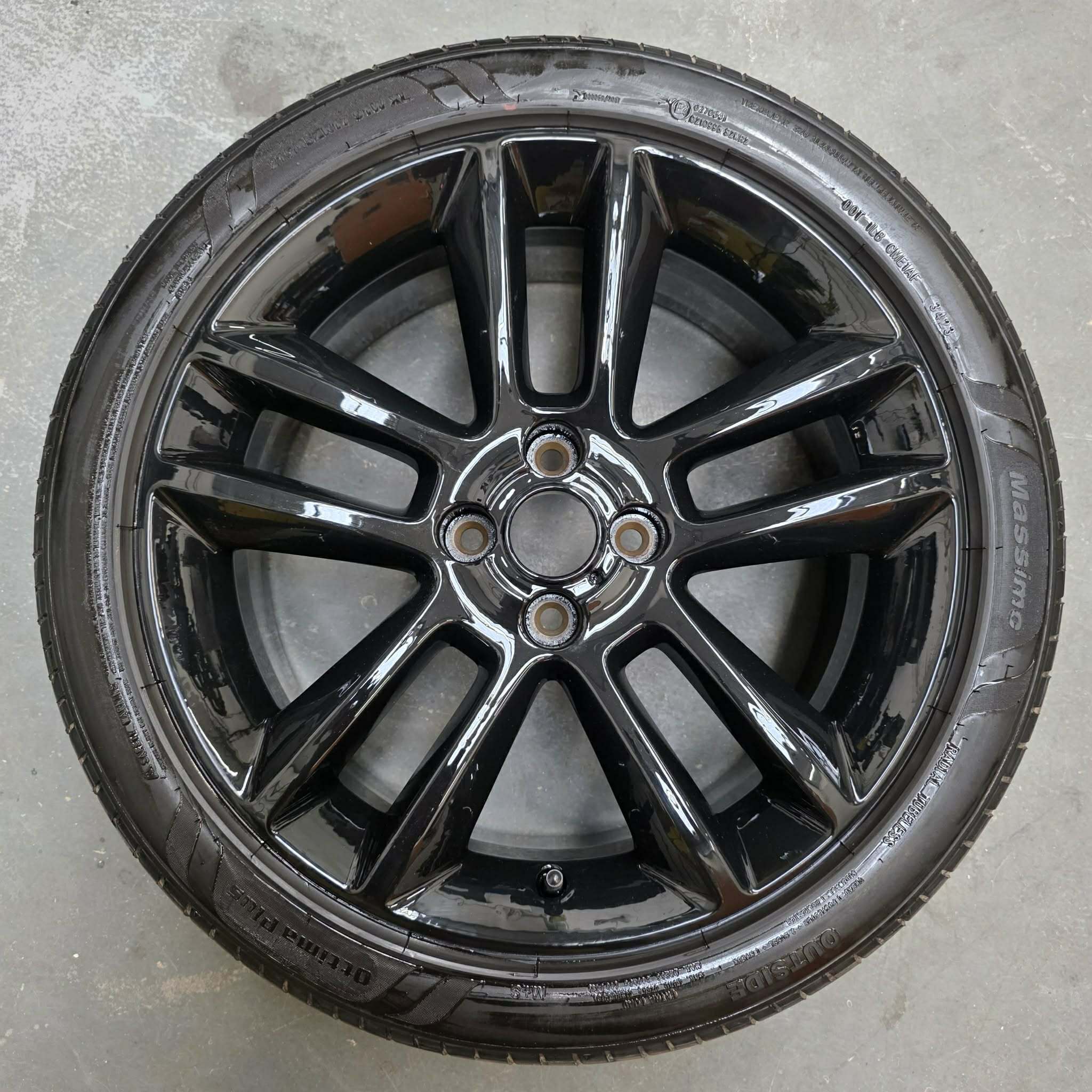 alloy wheel refurbishment result Canterbury Kent alloy wheel refurbishment result Canterbury Kent