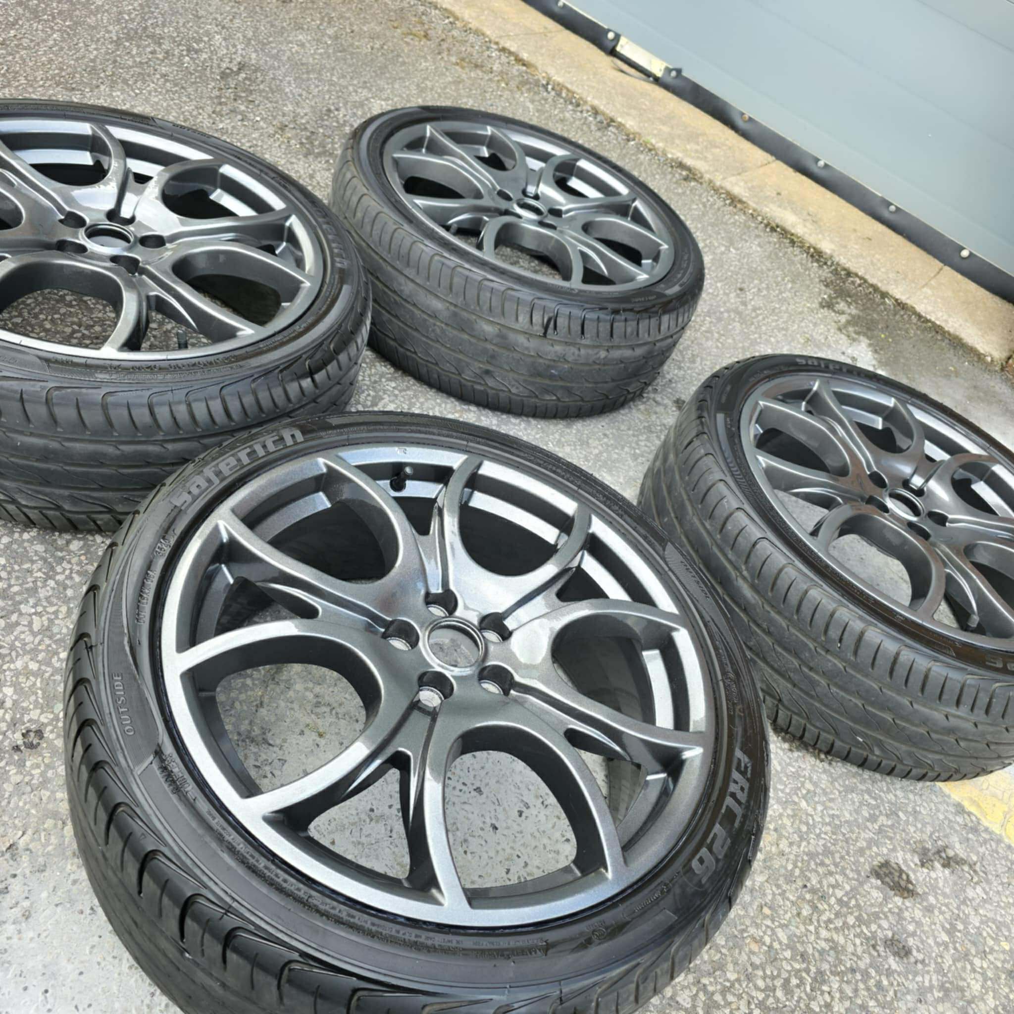 alloy wheel refurbishment before and after Canterbury