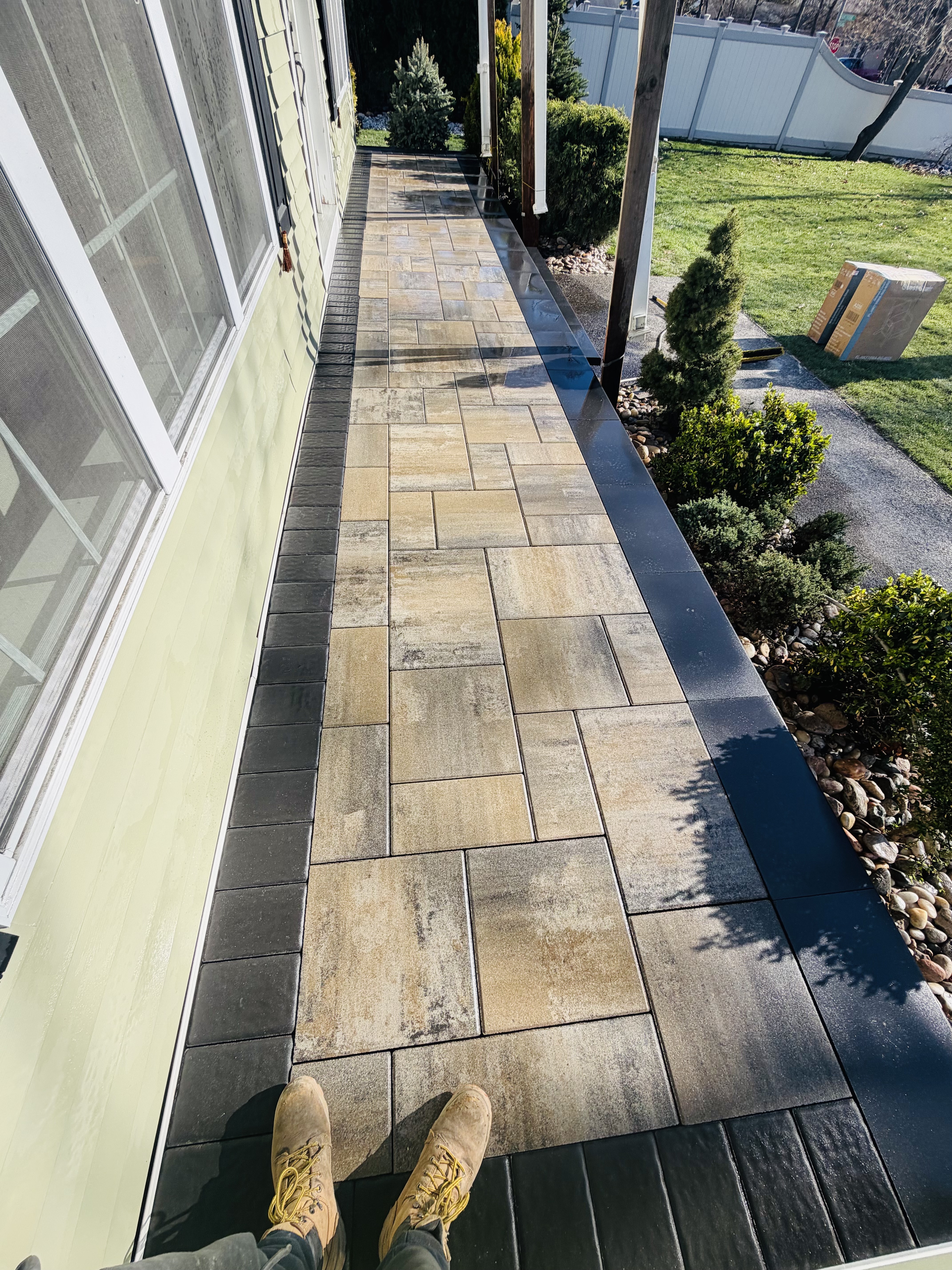 Paver Installation project 3