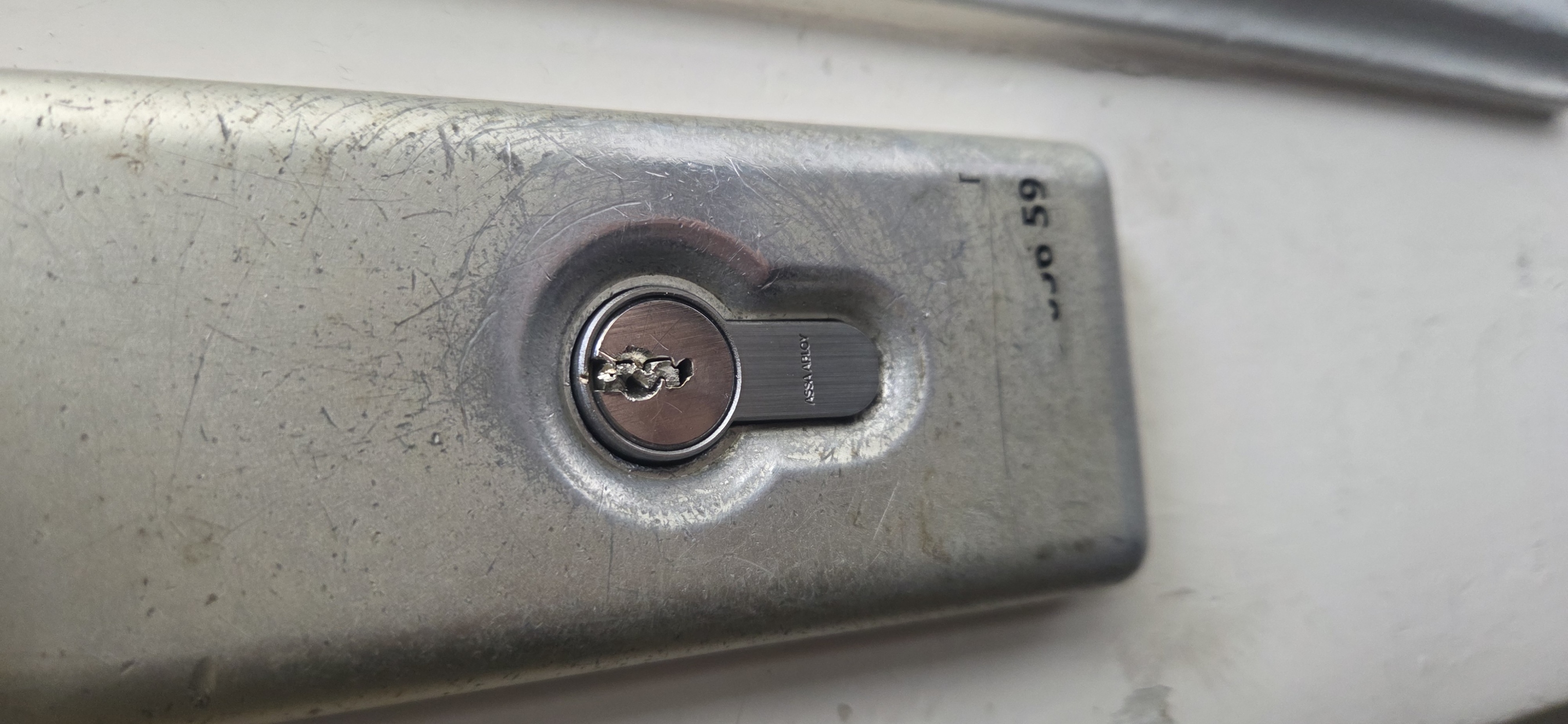 Schlüssel abgebrochen – Vorher