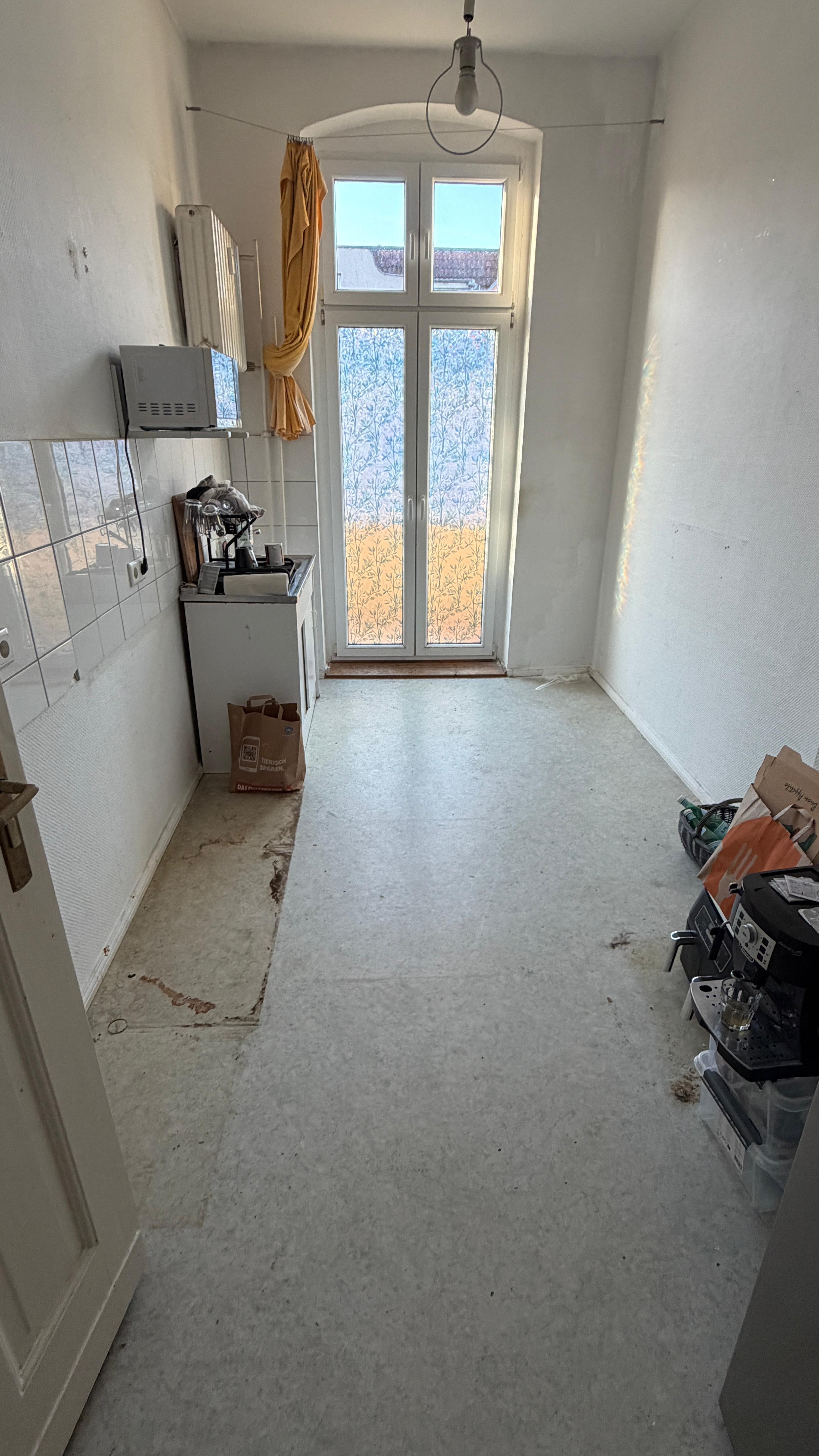 Boden Erneuerung – Vorher