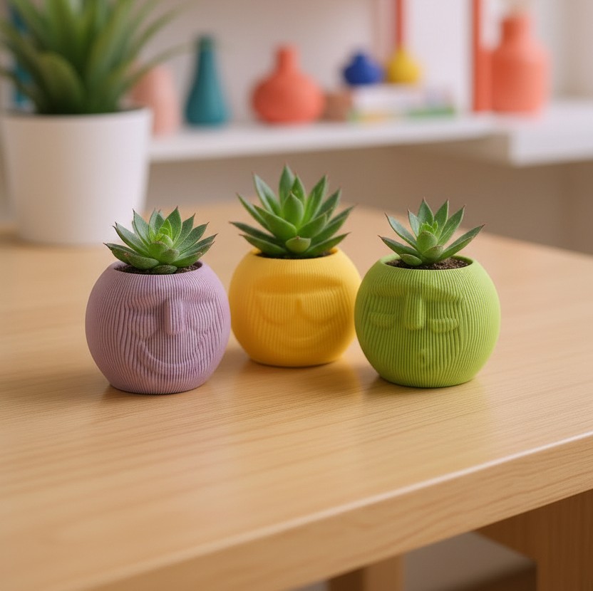 Mimo Sukulent Saksısı - 2