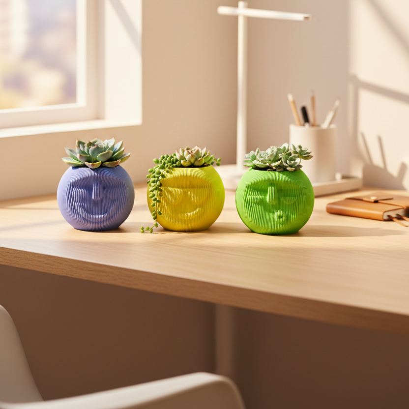 Mimo Sukulent Saksısı - 1