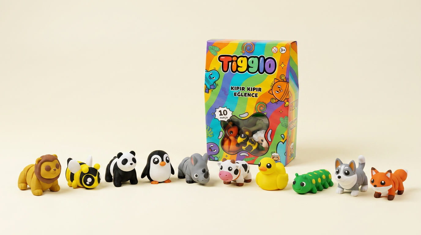 Tigglo Hareketli Figür Seti - 2