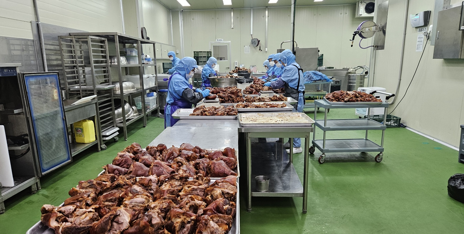 HACCP 양념육 공장
