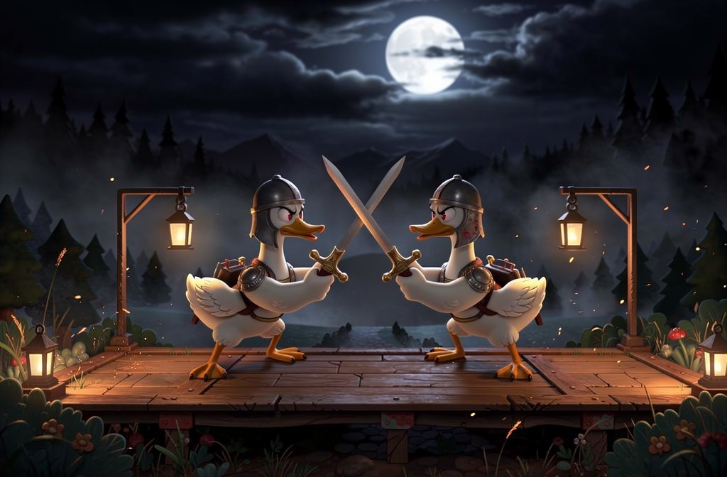 QuackVoid Duck Mascot