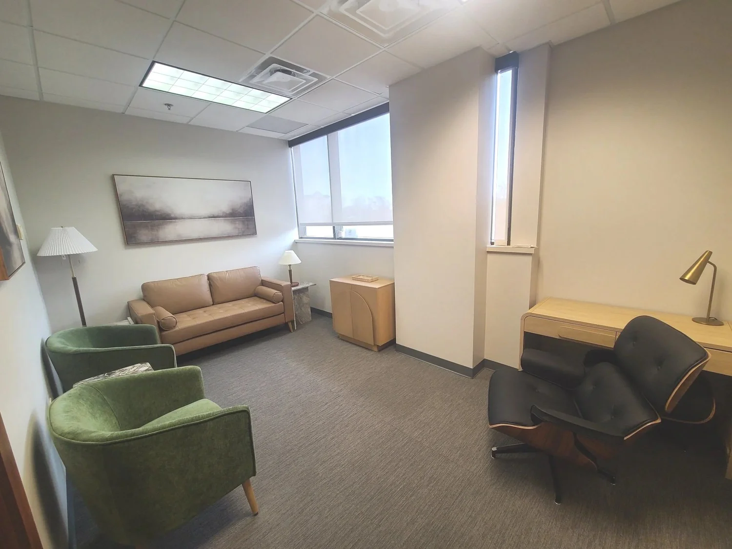 Dr. Brian Ulrich's therapy office