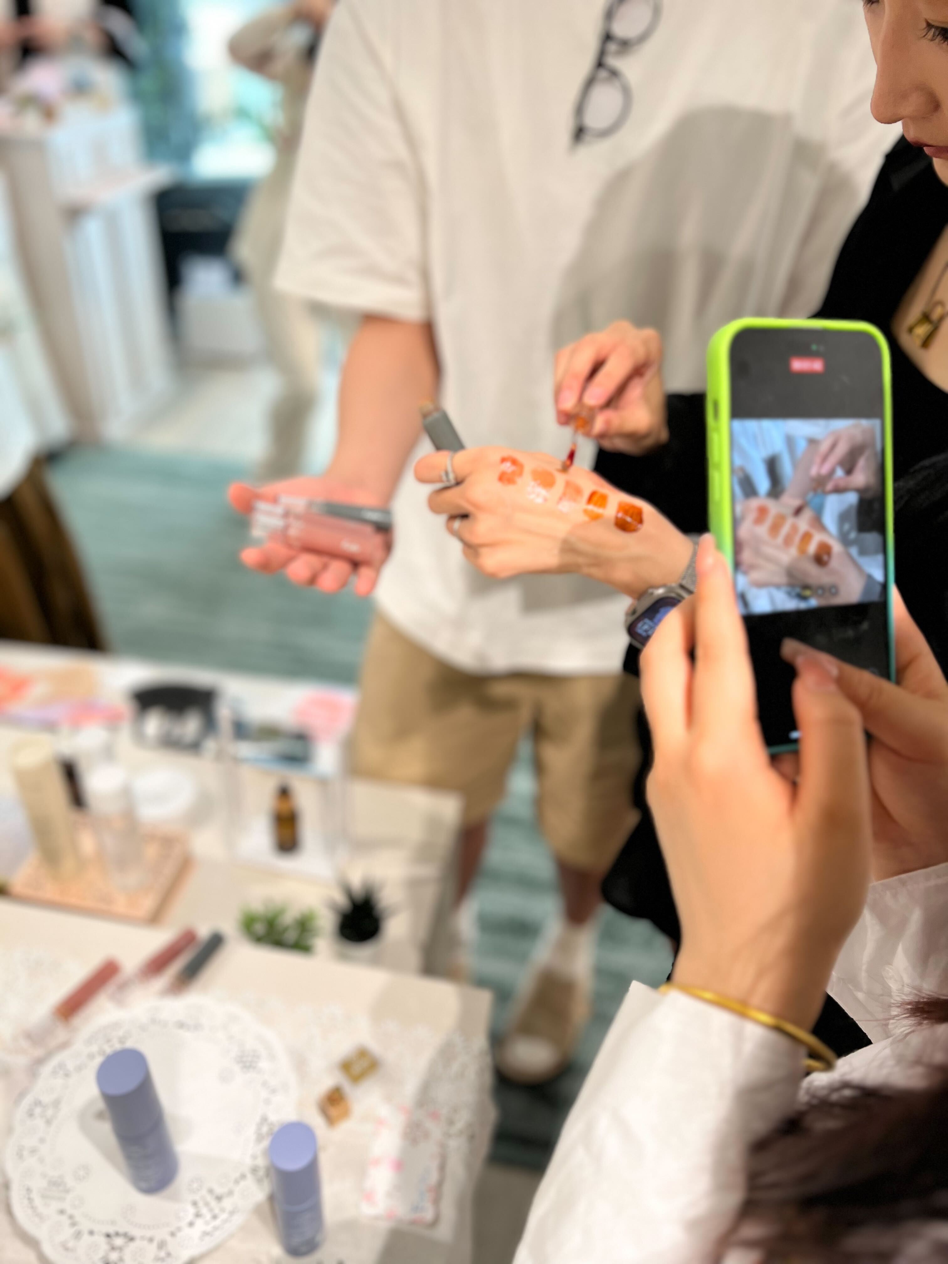 カラースウォッチ撮影