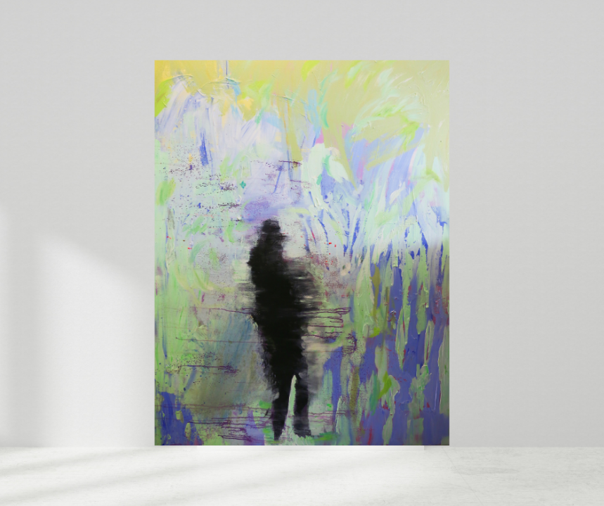 Enigmatic Presence (150cm_200cm) — In Situ