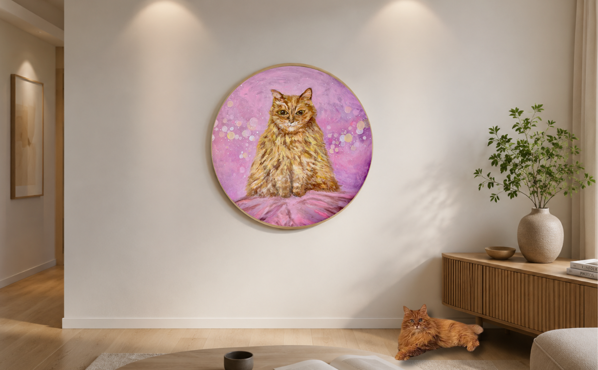 The Nebula Cat (Ø 100 cm) — In Situ