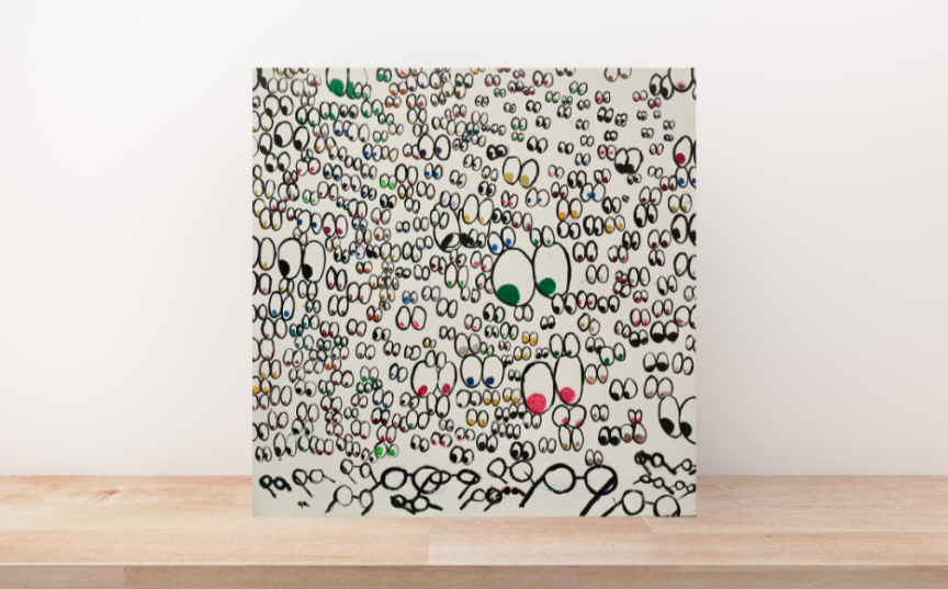 The Observer's Field (100cm_100cm) — In Situ